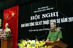 Lực lượng kỹ thuật hình sự đóng góp tích cực trong đấu tranh phòng, chống tội phạm