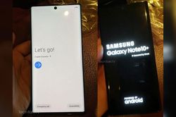 Samsung Galaxy Note 10+ lộ ảnh trên tay