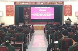 Tổ chức đợt học tập chính trị cho sĩ quan, quân nhân chuyên nghiệp