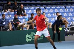 Lý Hoàng Nam cùng tuyển Việt Nam thăng hạng Davis Cup