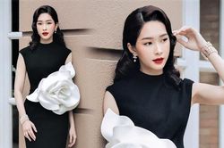 Đặng Thu Thảo, Đỗ Mỹ Linh rạng rỡ với đầm đính hoa
