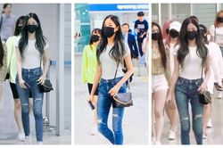 Chỉ áo thun trắng và quần jeans, Jang Wonyoung (IZ*ONE) chiếm trọn spotlight tại sân bay với body chuẩn chẳng kém siêu mẫu