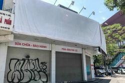 Chuỗi cửa hàng Nhật Cường 'phủ bạt, che biển' sau hơn một tháng ông chủ bỏ trốn
