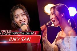 Lọt Top 2 team Hồ Hoài Anh, Juky San được Tóc Tiên nhắc nhở: 'Đừng là hiện tượng cover'