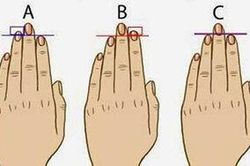 So sánh độ dài ngón tay áp út với ngón trỏ, biết ngay ai làm thuê, ai có tướng làm lãnh đạo