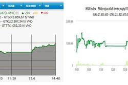 Sắc xanh tràn ngập, VN-Index vượt mốc 965 điểm