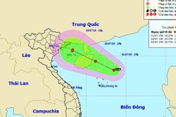 Áp thấp nhiệt đới có khả năng mạnh lên thành bão