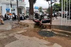 Xe máy tông cột đèn kinh hoàng, 1 người tử vong tại chỗ, 1 người nguy kịch