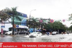 Xuất hiện áp thấp nhiệt đới trên biển, UBND tỉnh Hà Tĩnh chỉ đạo ứng phó với mưa lũ