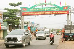 Thị trấn sầm uất của thành phố mới