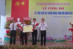 Vượt khó hoàn thành 19/19 tiêu chí xã nông thôn mới