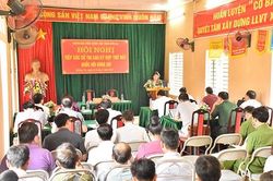 Đoàn đại biểu Quốc hội tỉnh tiếp xúc cử tri tại xã Mường Và
