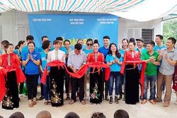 Khánh thành nhà lớp học Trường Mầm non Hoa Phượng Đỏ, điểm trường bản Nong