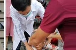 Điều tra vụ ổ khóa rơi từ trên cao trúng đầu người dân