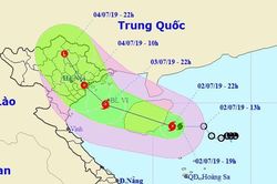 Bão số 2 hình thành, hướng vào Quảng Ninh - Hải Phòng
