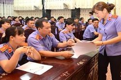 Kế hoạch thi tuyển Kiểm sát viên năm 2019