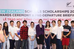Trao học bổng Chính phủ New Zealand cho 20 học sinh Việt Nam