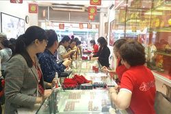 Giá vàng trong nước tăng 1 triệu đồng/lượng