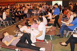 Lan tỏa phong trào hiến máu tình nguyện ở Mường Ảng