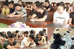 Phá sới bạc, thu giữ hàng trăm triệu đồng