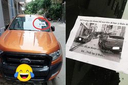 Đỗ vô ý thức chắn trước cửa nhà người khác, tài xế nhận bài học 'đắt giá'