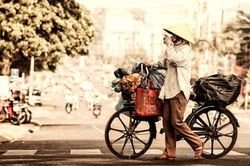 Gánh xôi chị Bảy