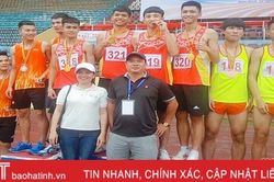 Hà Tĩnh giành 5 huy chương tại Giải Điền kinh học sinh phổ thông