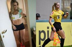 Sau phốt bị 'gạ', nữ trọng tài Fernanda Colombo diện đồ tập bó sát, khoe trọn vòng 1 trong buổi tập chạy