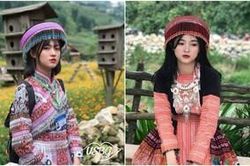 Truy lùng info của nữ sinh xinh xắn trong trang phục dân tộc và hát nhép 'Để Mị nói cho mà nghe'