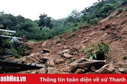 Cảnh báo lũ quét, sạt lở đất tại Thanh Hóa