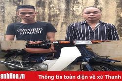 Công an huyện Thạch Thành bắt 2 đối tượng trộm cắp tài sản