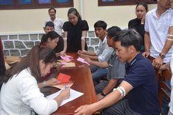 Ayun Pa: Gần 200 người tham gia hiến máu tình nguyện
