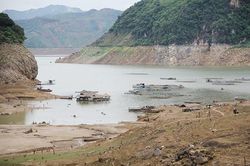 Mường Trai mùa nước cạn