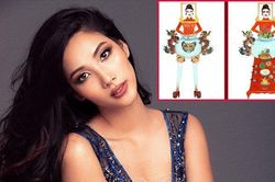 Nhờ bị 'ném đá' tơi tả, thiết kế Bàn Thờ bất ngờ lọt top 5 trang phục dân tộc