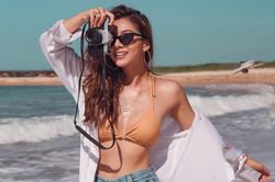 Nhan sắc tựa hoa hậu của con gái Chưởng môn phái Vịnh Xuân đá bay nắp chai