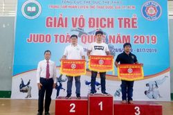 Ðồng Nai xếp hạng 4 toàn đoàn Giải vô địch trẻ Judo toàn quốc 2019