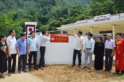 Khánh thành công trình chào mừng Đại hội đại biểu MTTQ tỉnh