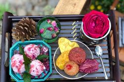 Thử ngay món kem hoa độc đáo vừa xuất hiện tại Đà Lạt