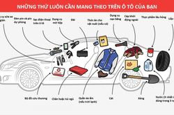 7 món đồ nhất định phải có trên ô tô để bảo vệ tính mạng trong bất cứ trường hợp nào