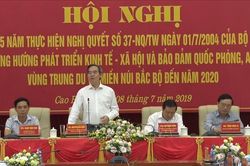 Cao Bằng kiến nghị xem xét ngân sách cho dự án cao tốc Đồng Đăng - Trà Lĩnh