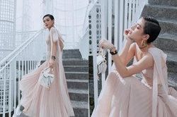 Tóc tém siêu ngầu thế mà 'nữ hoàng lookbook' - Khánh Linh The Face vẫn hóa nàng thơ dẫn đầu BXH sao đẹp tuần