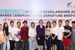 20 học sinh Việt Nam nhận Học bổng New Zealand Schools Scholarships