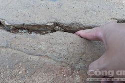 Chưa được sửa chữa vì còn xe quá tải hoạt động