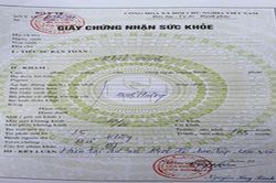 Nghệ An: Giấy chứng nhận sức khỏe được bán… tại quầy tạp hóa