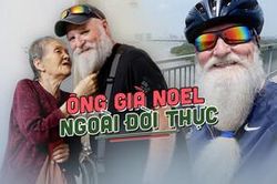 'Ông già Noel ngoài đời thật': Dạy tiếng Anh, nuôi trẻ em mồ côi và giúp đỡ mẹ đơn thân miễn phí khắp Sài Gòn