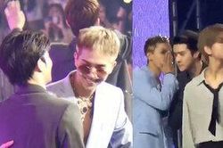 Fan chia sẻ 'rần rần' màn tương tác đáng yêu giữa Mino (WINNER) với Sehun và Suho (EXO) vào cuối buổi nhạc hội