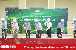 Huyện Bá Thước: Khởi công xây dựng cầu dân sinh tại làng Xi