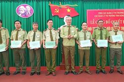 Bổ nhiệm 7 đội trưởng đội quản lý thị trường