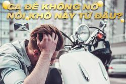 Xe máy khó khởi động: Nguyên nhân và cách khắc phục
