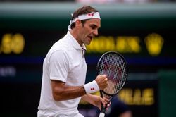 Federer cán mốc 100 trận thắng tại Wimbledon sau khi hạ Nishikori